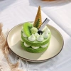 High-quality and low-priced European-style fruit dishes, round cakes, triangular cakes, European-style home decorations, photography sets, food and play details Picture